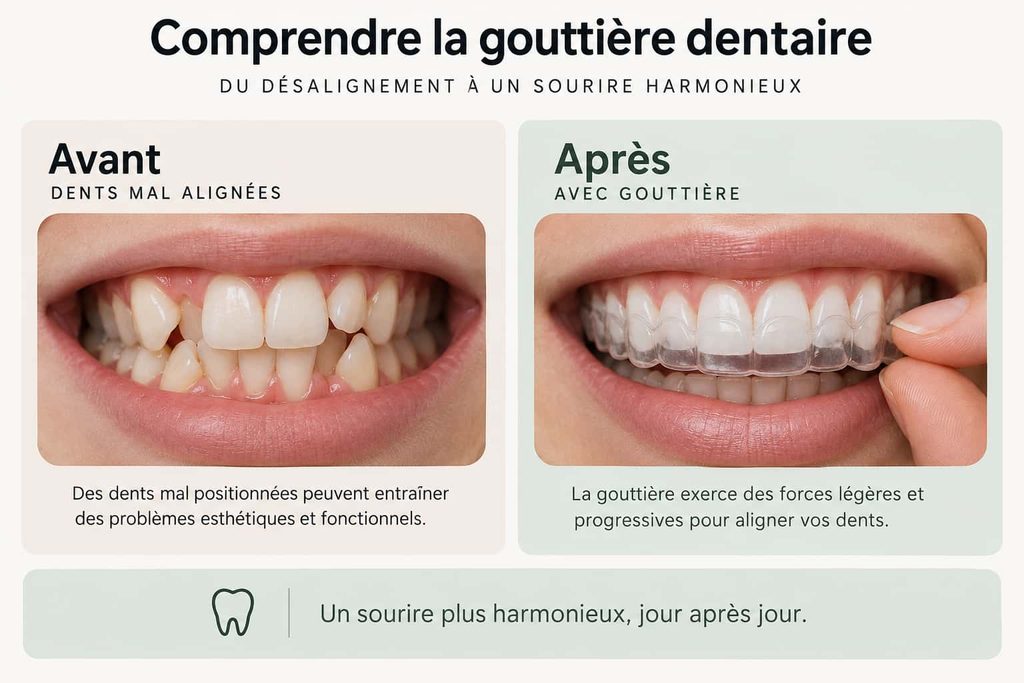 comprendre le fonctionnement de la gouttière dentaire en détail