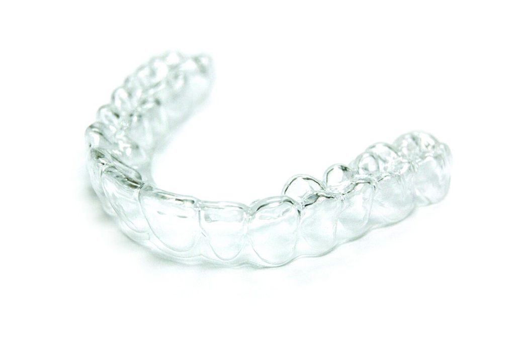 Aligneur transparent utilisé en orthodontie
